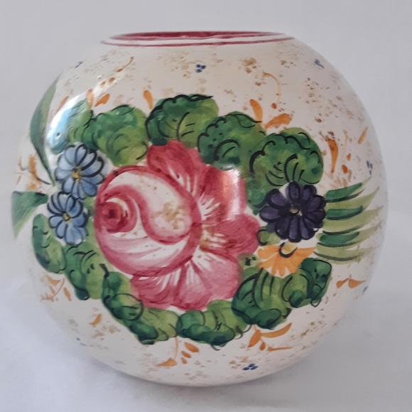 Como Vanro Accents Vintage Vanro Art Pottery Vase Italy Majolica Poshmark